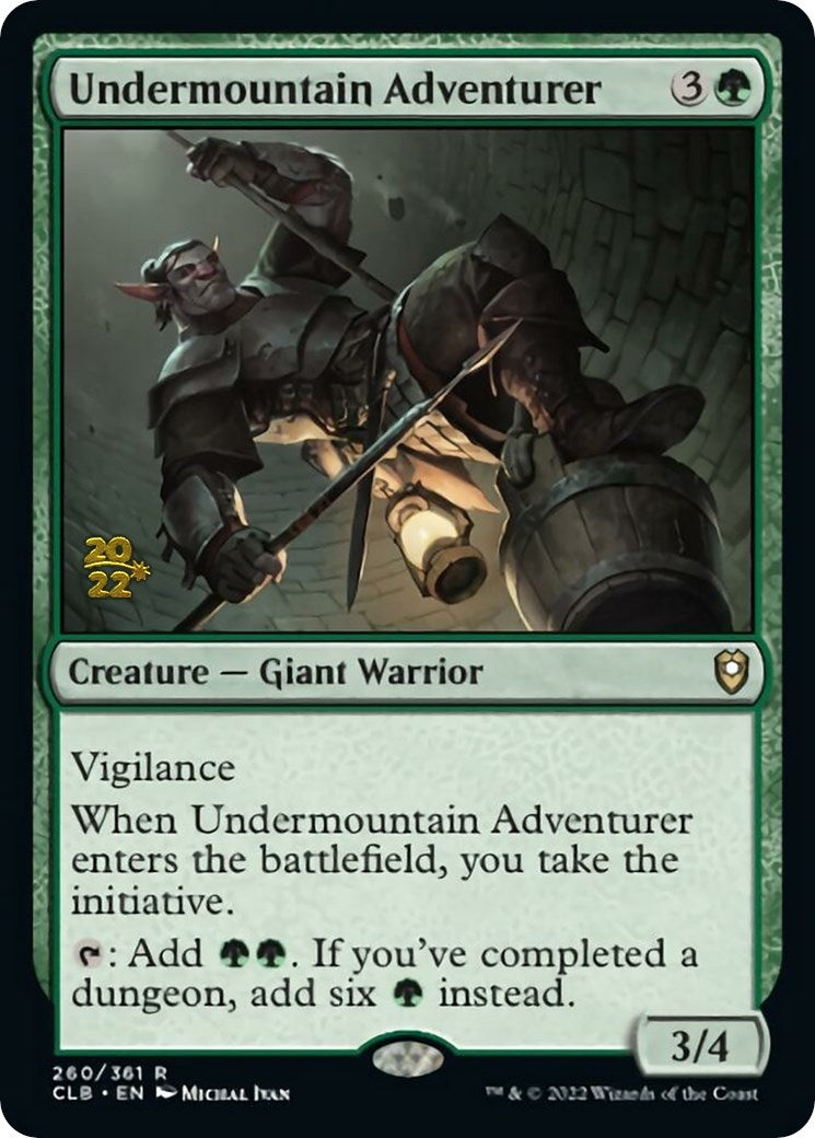 Undermountain Adventurer (260) (Prerelease Cards)
