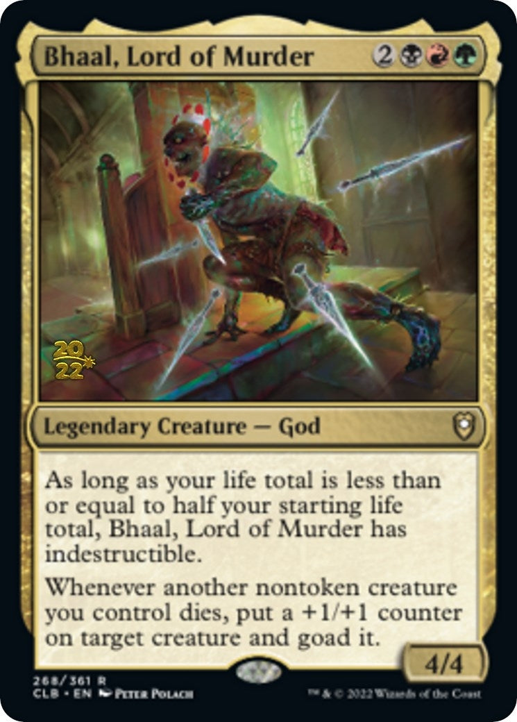 Bhaal, Lord of Murder (268) (Prerelease Cards)