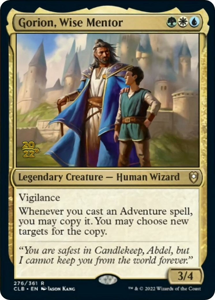Gorion, Wise Mentor (276) (Prerelease Cards)