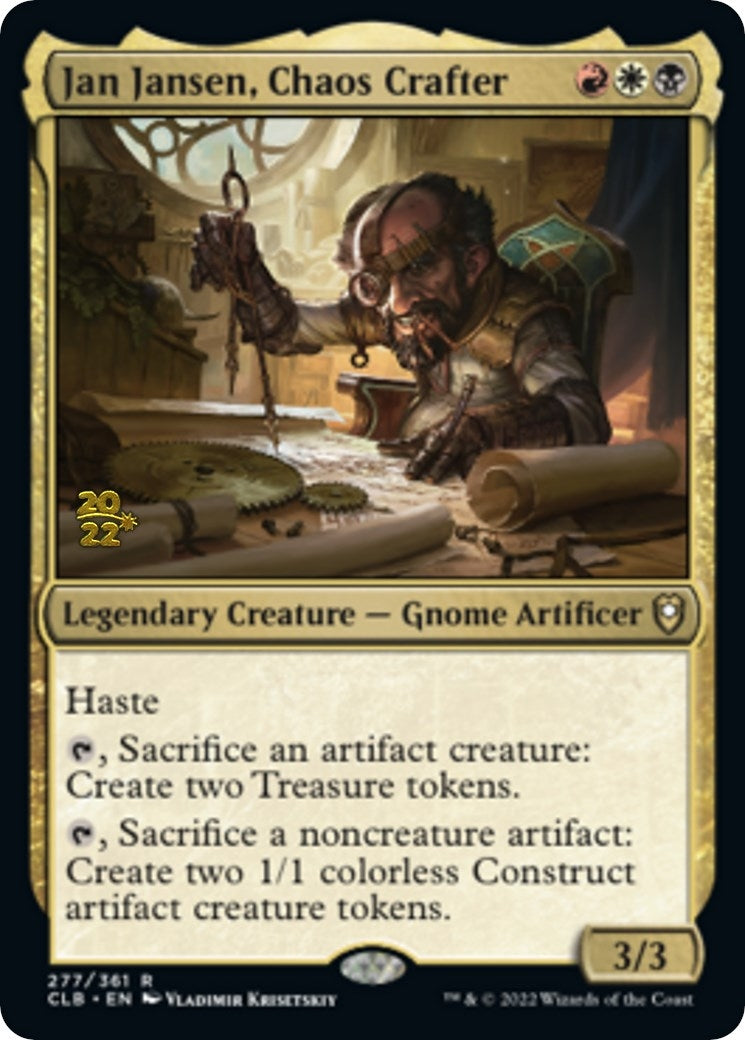 Jan Jansen, Chaos Crafter (277) (Prerelease Cards)