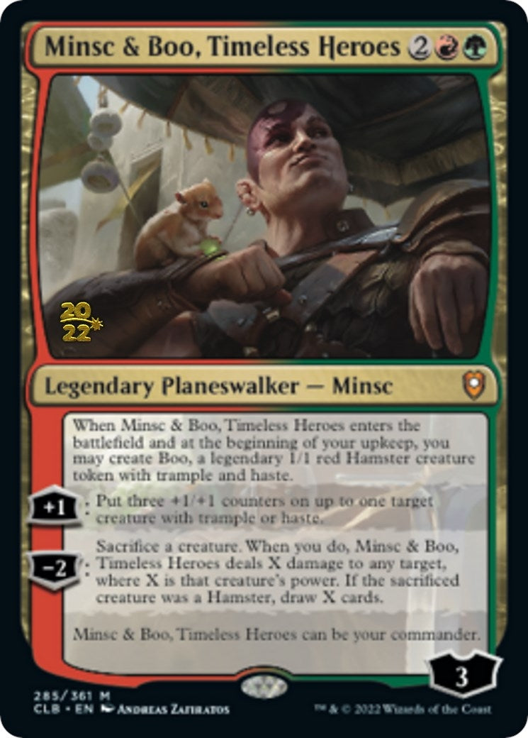 Minsc & Boo, Timeless Heroes (285) (Prerelease Cards)