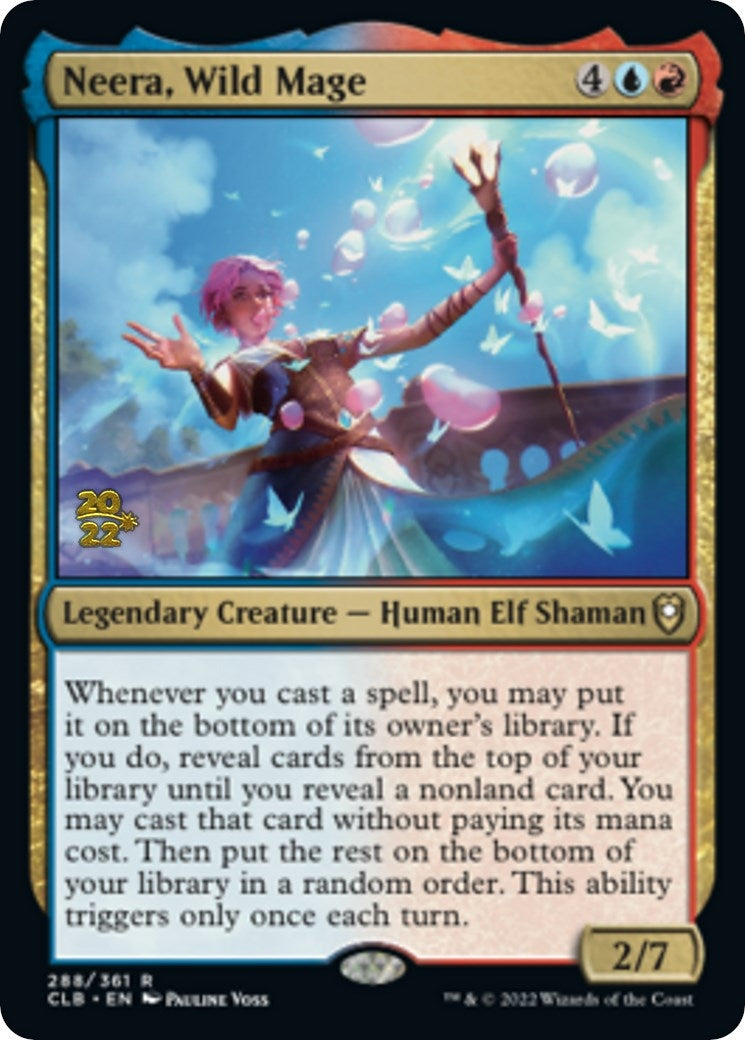 Neera, Wild Mage (288) (Prerelease Cards)