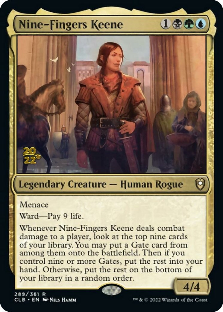 Nine-Fingers Keene (289) (Prerelease Cards)
