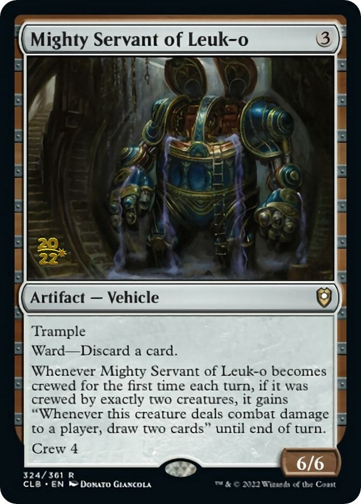 Mighty Servant of Leuk-o (324) (Prerelease Cards)