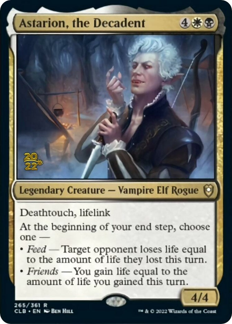 Astarion, the Decadent (265) (Prerelease Cards)