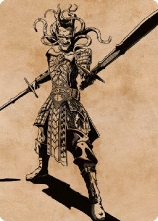 Zevlor, Elturel Exile Art Card (78/81) (78) (Art Series: Commander Legends: Battle for Baldur's Gate)