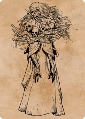 Myrkul, Lord of Bones Art Card (73/81) (73) (Art Series: Commander Legends: Battle for Baldur's Gate)
