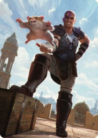 Minsc & Boo, Timeless Heroes Art Card (72/81) (72) (Art Series: Commander Legends: Battle for Baldur's Gate)