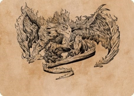 Miirym, Sentinel Wyrm Art Card (71) (Art Series: Commander Legends: Battle for Baldur's Gate)