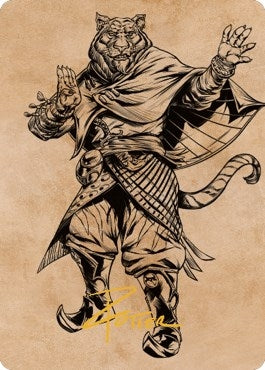 Mahadi, Emporium Master Art Card (Gold-Stamped Signature) (70) (Art Series: Commander Legends: Battle for Baldur's Gate)