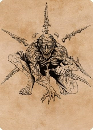 Bhaal, Lord of Murder Art Card (63) (Art Series: Commander Legends: Battle for Baldur's Gate)