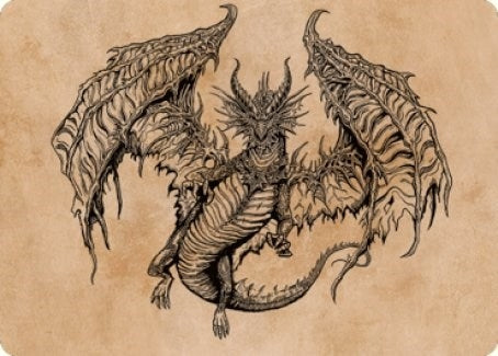 Ganax, Astral Hunter Art Card (53) (Art Series: Commander Legends: Battle for Baldur's Gate)