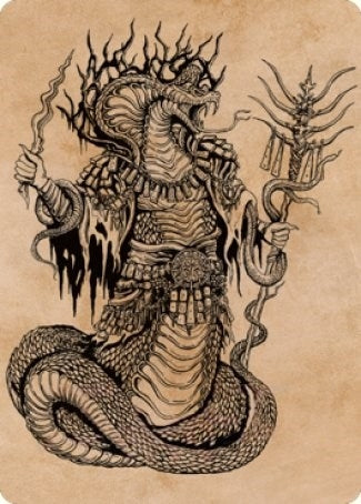Sivriss, Nightmare Speaker Art Card (51/81) (51) (Art Series: Commander Legends: Battle for Baldur's Gate)