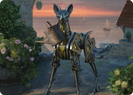 Clockwork Fox Art Card (43) (Art Series: Commander Legends: Battle for Baldur's Gate)