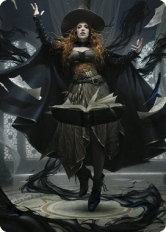 Tasha, the Witch Queen Art Card (41/81) (41) (Art Series: Commander Legends: Battle for Baldur's Gate)