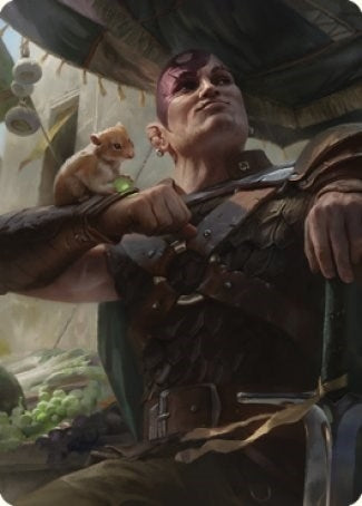 Minsc & Boo, Timeless Heroes Art Card (38/81) (38) (Art Series: Commander Legends: Battle for Baldur's Gate)