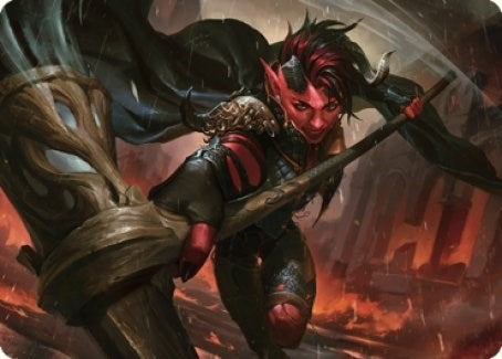 Karlach, Fury of Avernus Art Card (34/81) (34) (Art Series: Commander Legends: Battle for Baldur's Gate)