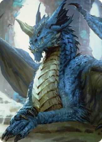 Young Blue Dragon Art Card (27)
