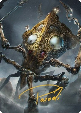 Tridrone Art Card (Gold-Stamped Signature) (26) (Art Series: Commander Legends: Battle for Baldur's Gate)
