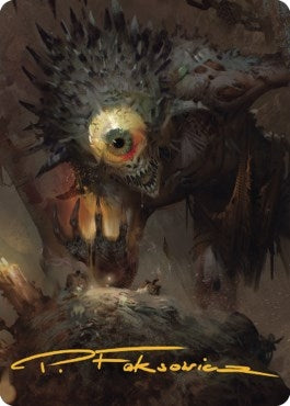 Nothic Art Card (Gold-Stamped Signature) (25) (Art Series: Commander Legends: Battle for Baldur's Gate)