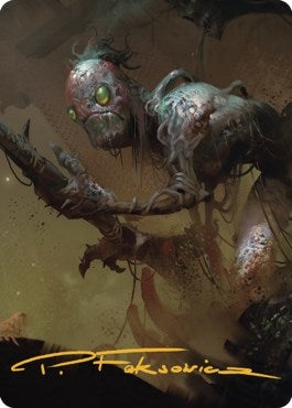Mold Folk Art Card (Gold-Stamped Signature) (23) (Art Series: Commander Legends: Battle for Baldur's Gate)