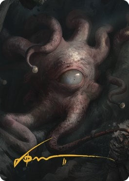 Mindwitness Art Card (Gold-Stamped Signature) (22) (Art Series: Commander Legends: Battle for Baldur's Gate)