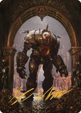 Marut Art Card (Gold-Stamped Signature) (21) (Art Series: Commander Legends: Battle for Baldur's Gate)