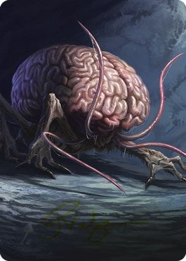 Intellect Devourer Art Card (Gold-Stamped Signature) (20) (Art Series: Commander Legends: Battle for Baldur's Gate)