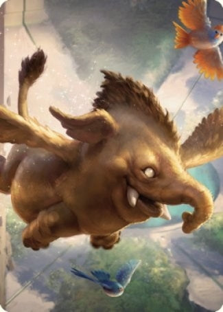 Hollyphant Art Card (18) (Art Series: Commander Legends: Battle for Baldur's Gate)