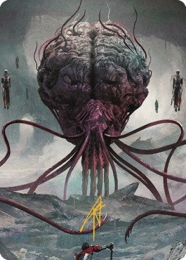 Elder Brain Art Card (Gold-Stamped Signature) (13) (Art Series: Commander Legends: Battle for Baldur's Gate)