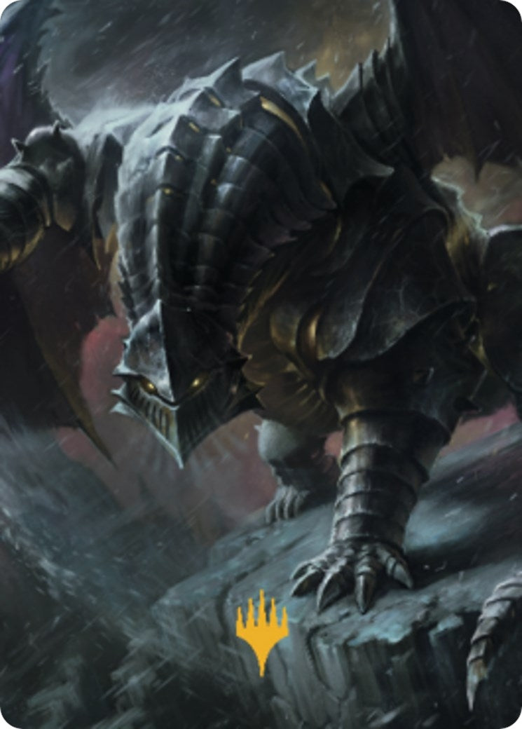Chardalyn Dragon Art Card (Gold-Stamped) (9) (Art Series: Commander Legends: Battle for Baldur's Gate)