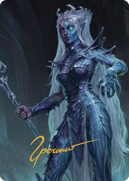 Doppelganger Art Card (Gold-Stamped Signature) (12) (Art Series: Commander Legends: Battle for Baldur's Gate)