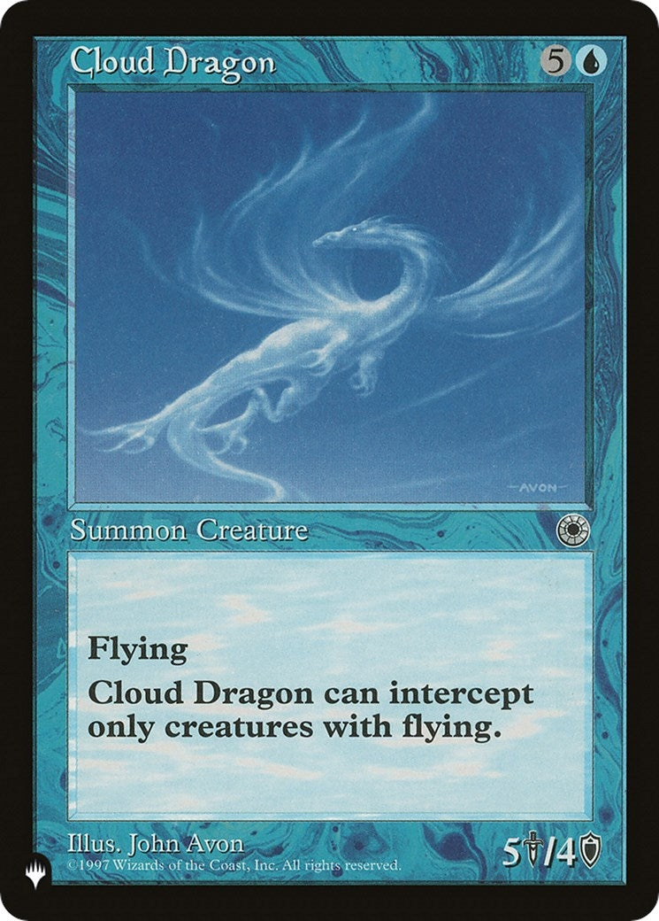 Cloud Dragon (The List Reprints)