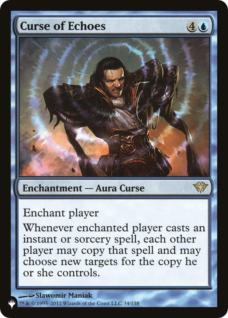 Curse of Echoes (34/158) (The List Reprints)
