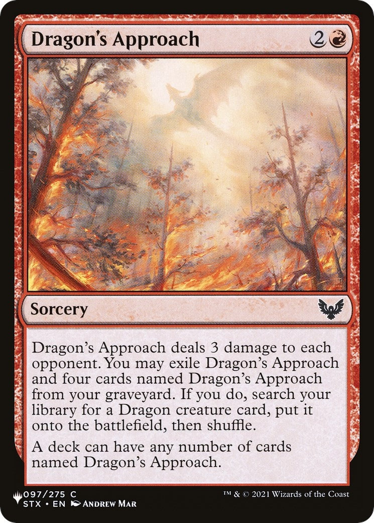Dragon's Approach (097/275) (The List Reprints)