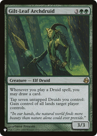 Gilt-Leaf Archdruid (124/150) (The List Reprints)