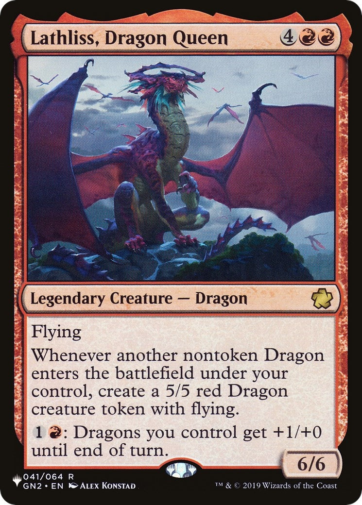 Lathliss, Dragon Queen (041/064) (The List Reprints)
