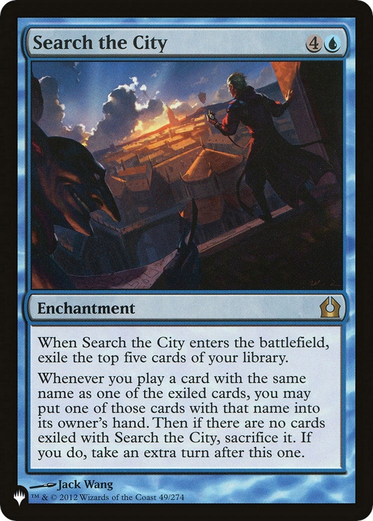 Search the City (49/274) (The List Reprints)