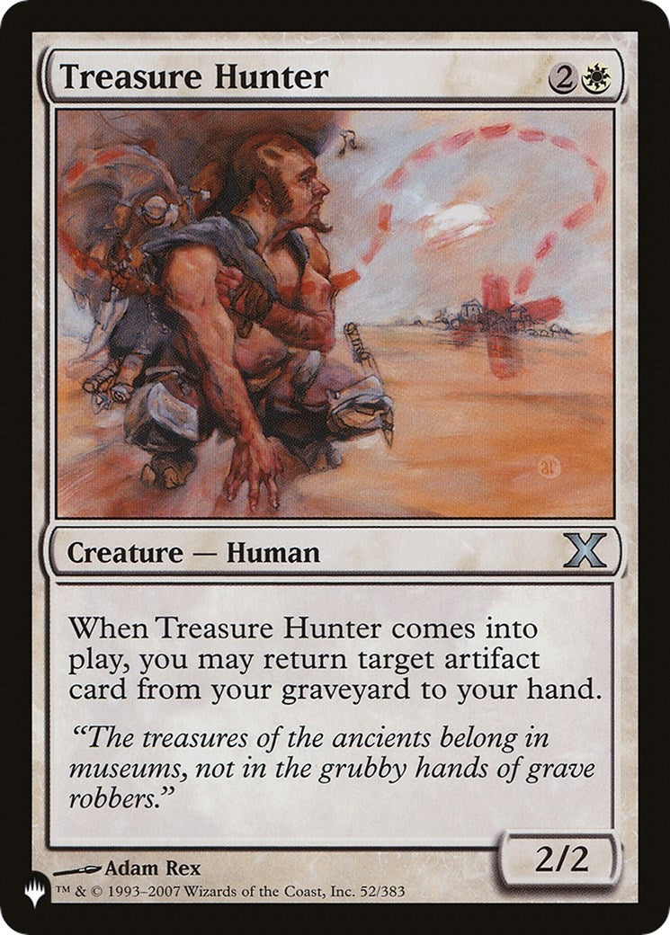 Image for Treasure Hunter (52/383) (The List Reprints) - Magic: The Gathering