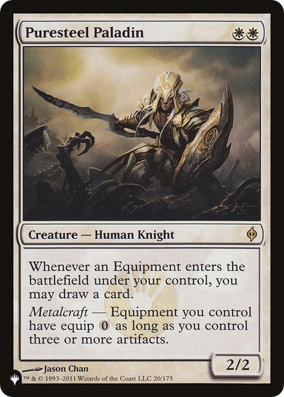 Puresteel Paladin (20/175) (The List Reprints)