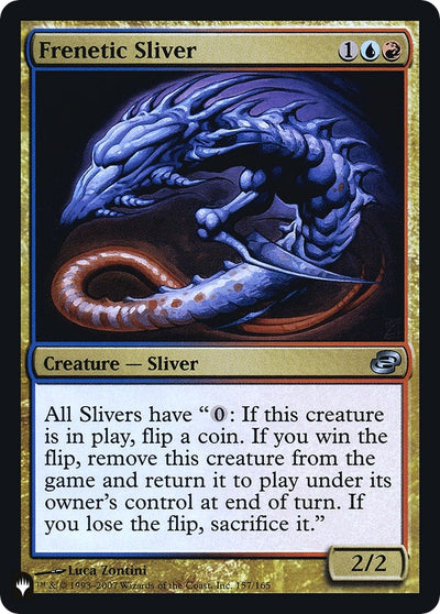 Frenetic Sliver (157) (The List Reprints)