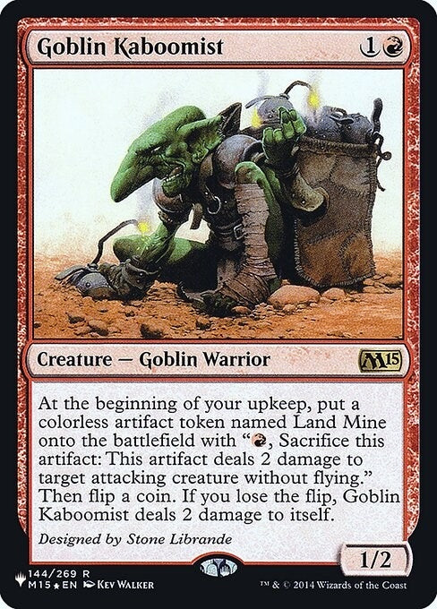 Goblin Kaboomist (144) (The List Reprints)