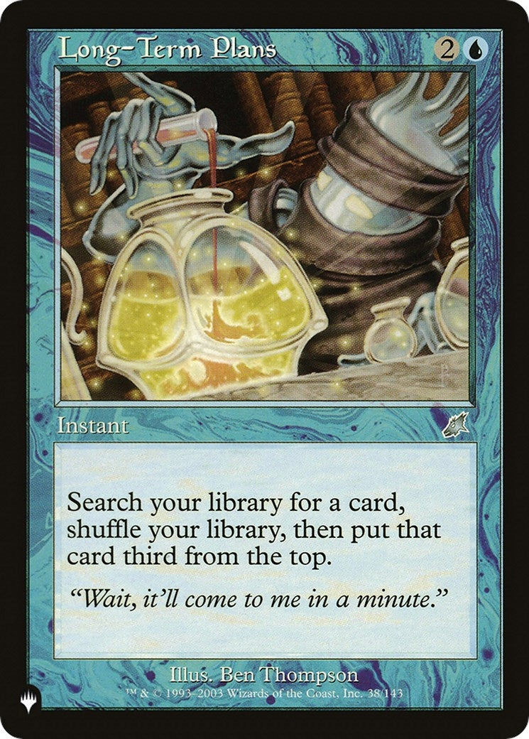 Long-Term Plans (38) (The List Reprints)