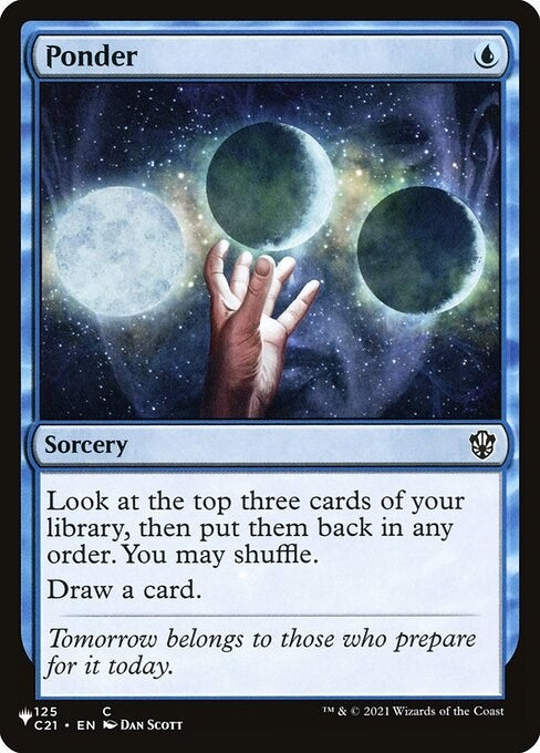 Ponder (125) (The List Reprints)