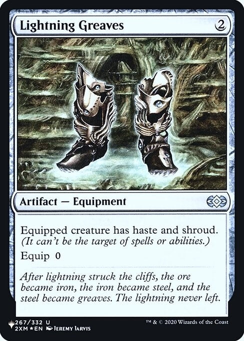 Lightning Greaves (2XM) (267) (The List Reprints)