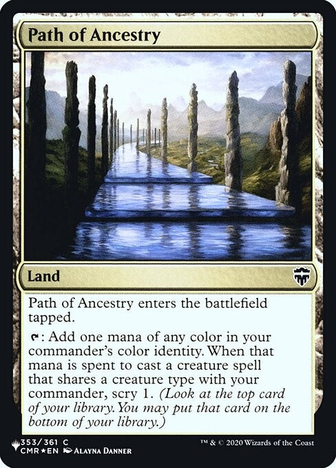 Path of Ancestry (CMR) (353) (The List Reprints)