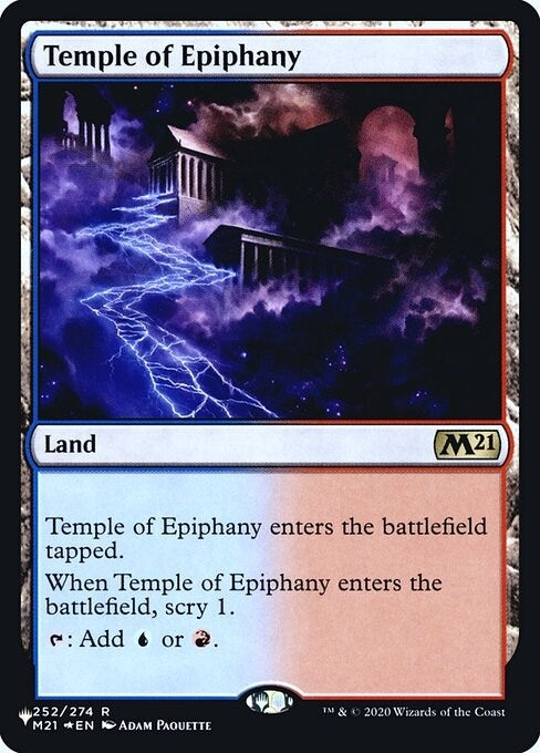 Temple of Epiphany (252) (The List Reprints)