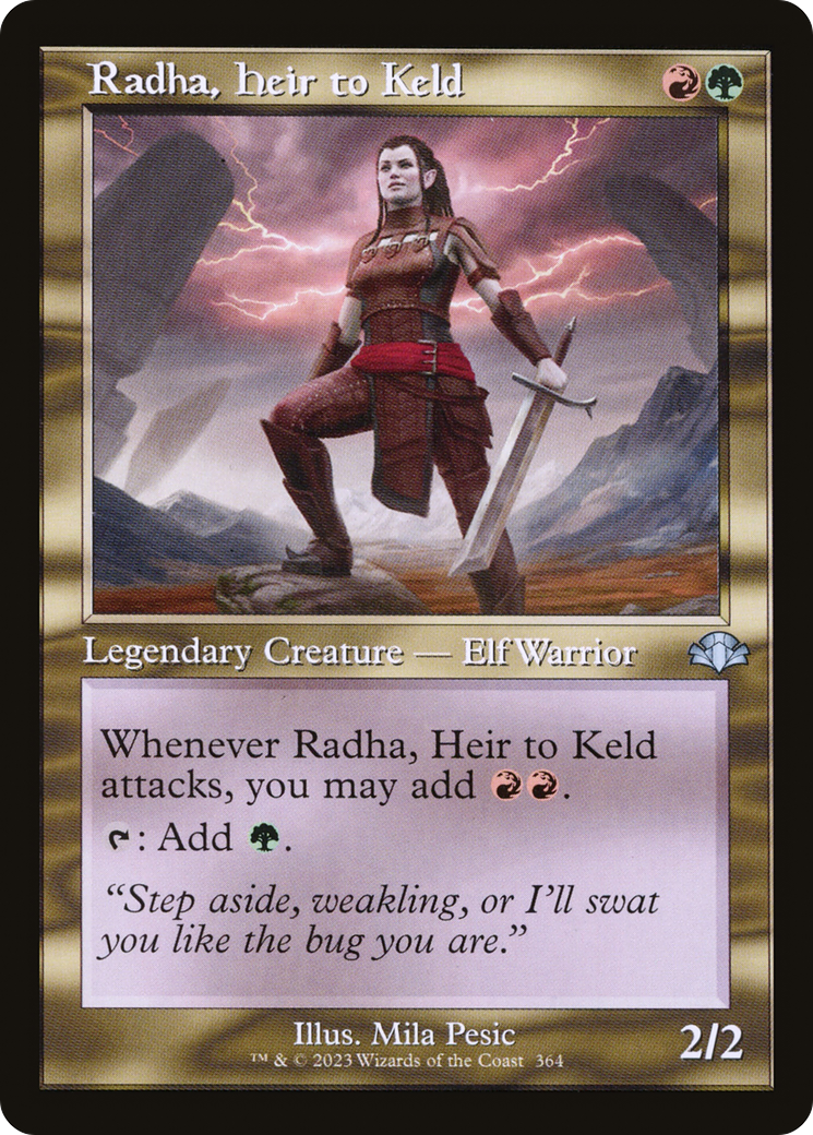 Radha, Heir to Keld (DMR-364) - Dominaria Remastered