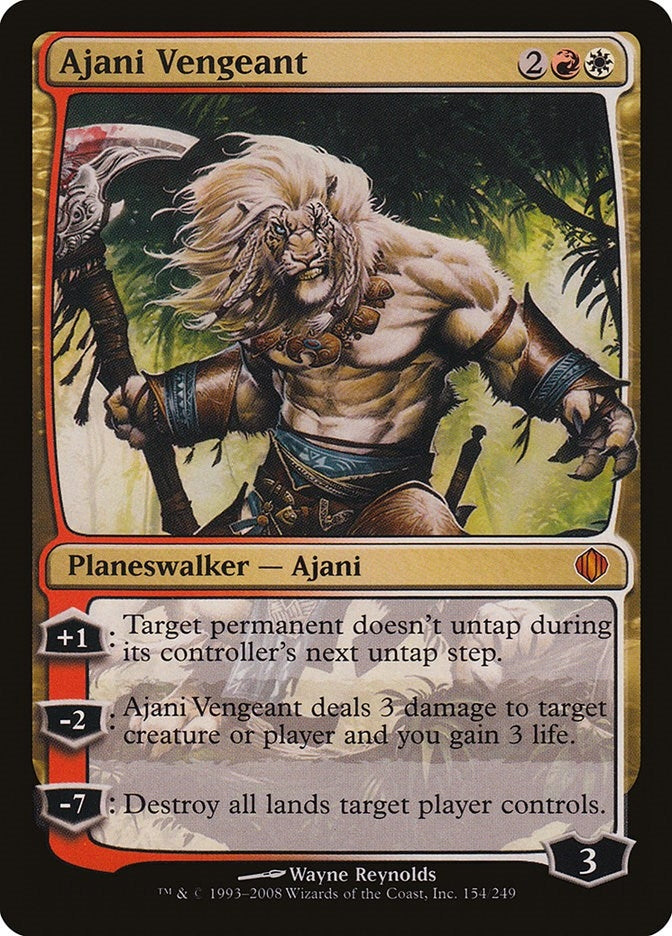 Ajani Vengeant (154) (Shards of Alara)