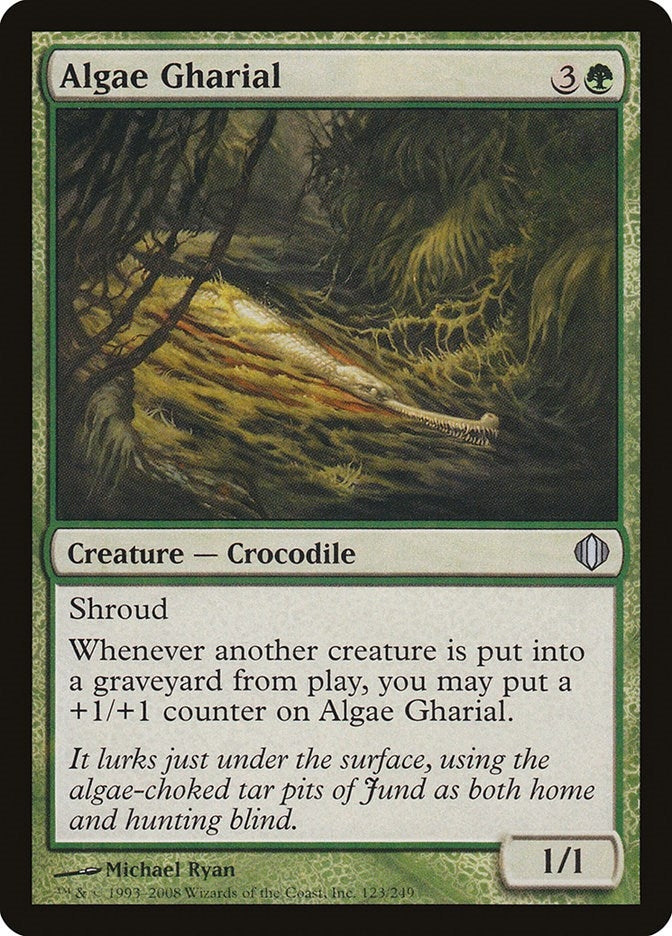 Algae Gharial (123) (Shards of Alara)